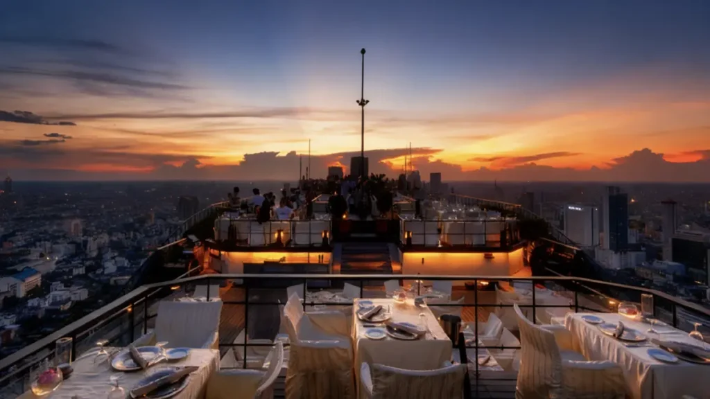 best rooftop bars for sunset in bangkok