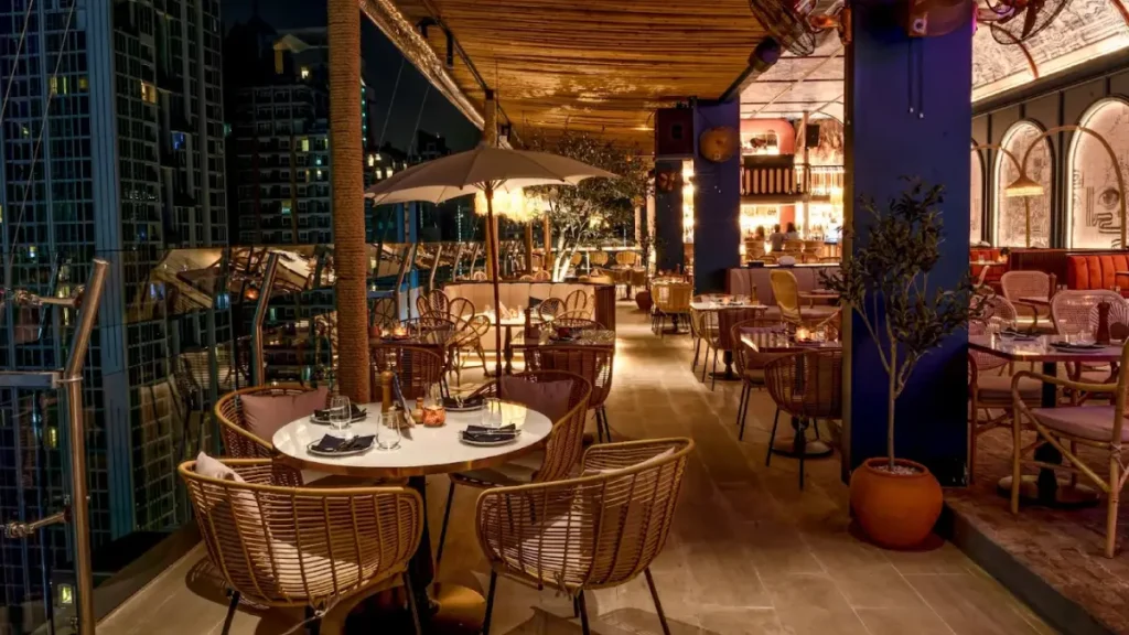 pastel rooftop bar & mediterranean dining